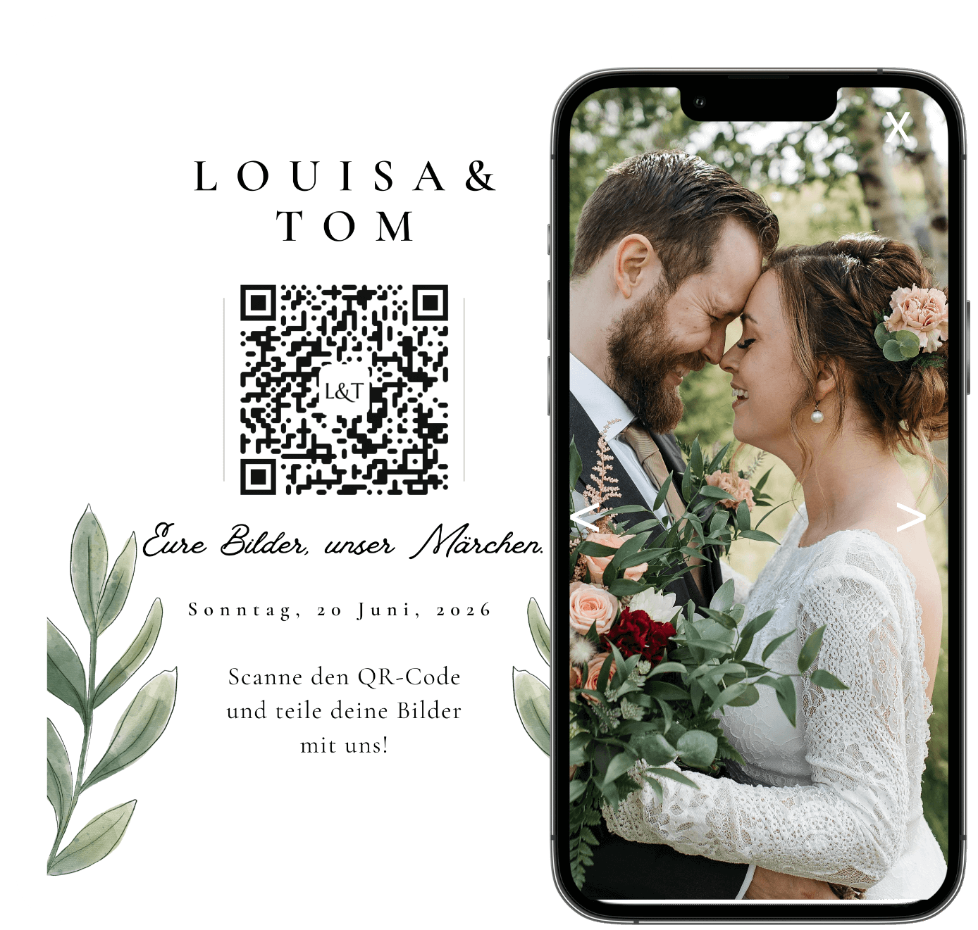 QR-Code Aufsteller